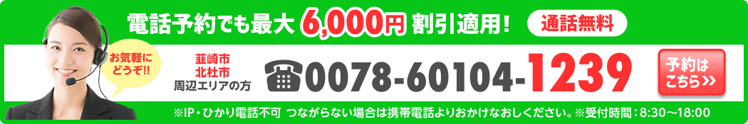 電話で予約する